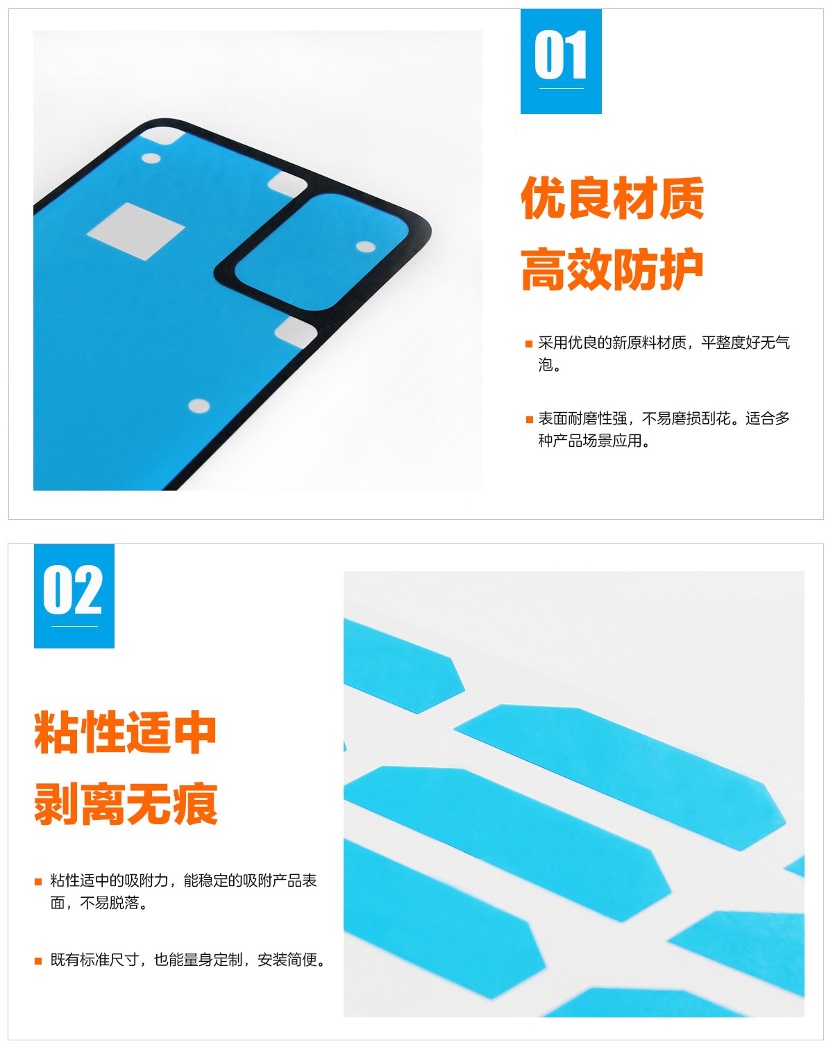 PE保護膜、PET保護膜、PP磨砂保護膜、靜電保護膜